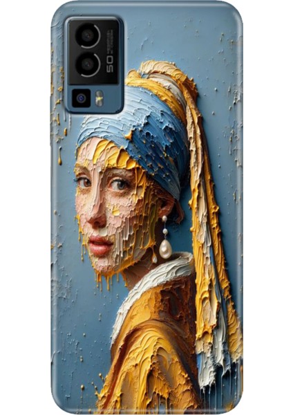 General Mobile Gm 23 Kılıf Desenli GM23 Silikon Case Uv Inciküpeli