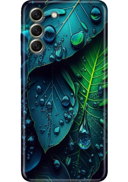 Samsung Galaxy S21 Fe Kılıf Desenli Kapak Renkli Tpu Uv Phuket