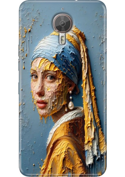 General Mobile Gm 5 Plus Kılıf Desenli Trend Silikon Inciküpeli