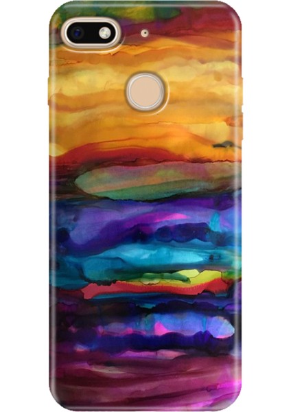 General Mobile Gm 8 Go Kılıf Desenli Silikon Renkli Tpu Uv Sulu Boya