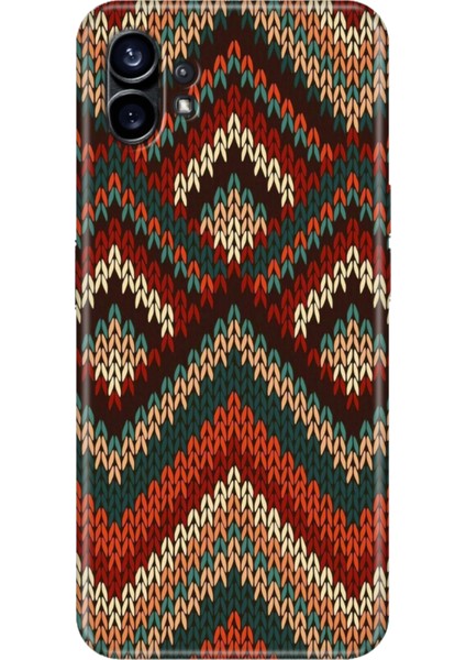 Nothing Phone 2 Kılıf Desenli Tpu Kapak Silikon Zikzak