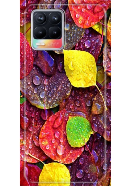 Realme 8 / Realme 8 Pro Kılıf Renkli Esnek Silikon Sonbahar