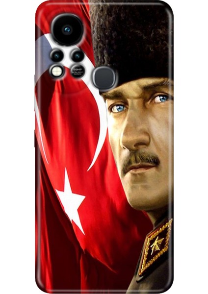 Infinix Hot 11S Uyumlu Kılıf Renkli Tpu Silikon Mustafa Kemal