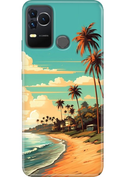 Omix X400 Kılıf Renkli Esnek Silikon Malibu