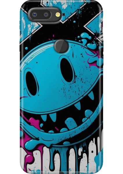 General Mobile Gm 9 Pro Kılıf Desenli Esnek Silikon Kapak Uv Vintage Wall