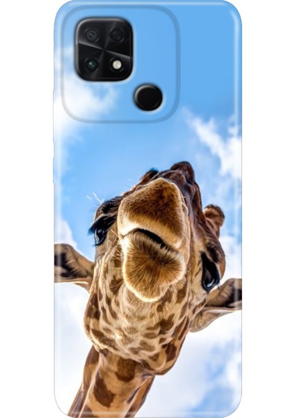 Poco C40 Kılıf Renkli Temalı Silikon Öpücük