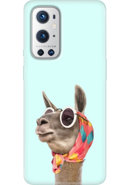 Oneplus 9 Pro Kılıf Desenli Design Silikon Deve