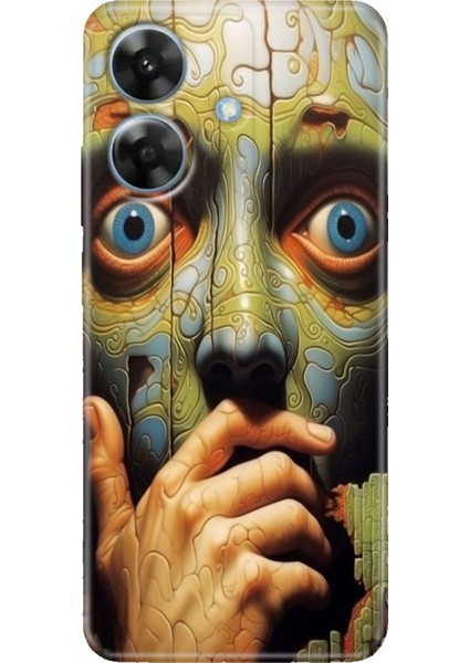 Realme Note 60 4g Kılıf Renkli Baskılı Tasarım Desenli Case Iluzyon