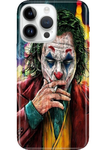 iPhone 16 Pro Max Kılıf Silikon Desenli Baskılı Cover Jokker