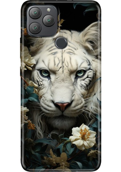 General Mobile Gm 22 Plus Kılıf Desenli Esnek Silikon Uv Aslan