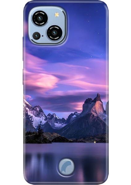 Reeder S23 Pro Max Kılıf Desenli Kapak Baskı Uv Kuzey