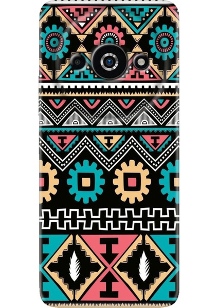 Xiaomi Poco C61 Kılıf Tasarım Baskılı Silikon Etnik