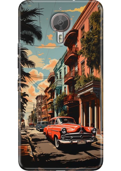 General Mobile Gm 5 Plus Kılıf Desenli Trend Silikon Küba