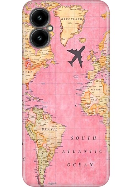 Omix X5 Kılıf Desenli Baskılı Hd Kaleografi Silikon Map