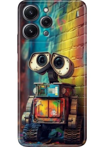 Xiaomi Redmi 12 Kılıf Tasarım Outlet Silikon Robotic