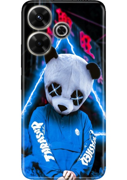 Xiaomi Redmi 13 4g Kılıf Renkli Tpu Baskı Ermer Silikon Cool Panda