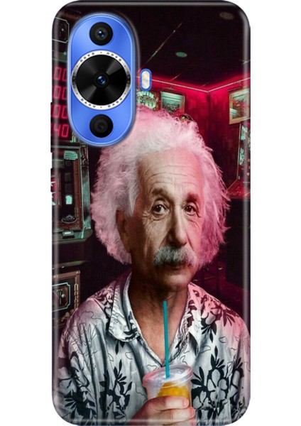 Huawei Nova 12S Kılıf Desenli Kapak Renkli Tpu Uv Albert