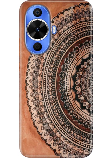 Huawei Nova 12S Kılıf Desenli Kapak Renkli Tpu Uv Mat Max