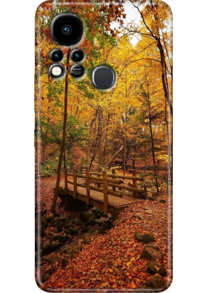 Infinix Hot 11S Uyumlu Kılıf Renkli Tpu Silikon Kasımda Aşk