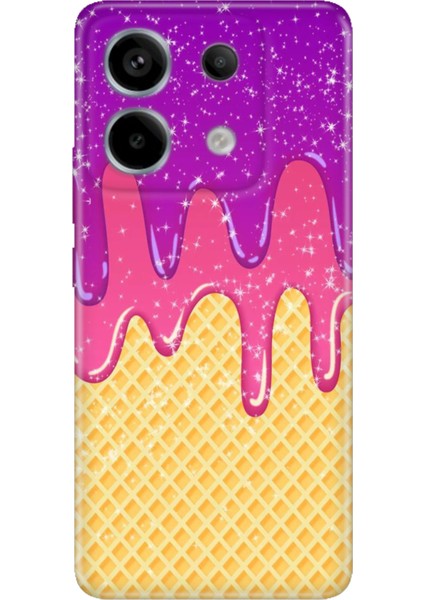 Redmi Note 13 Pro 5g / Poco X6 Kılıf Renkli Esnek Silikon Krema