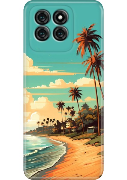 Reeder S71 Kılıf Desenli Kapak Renkli Tpu Uv Malibu