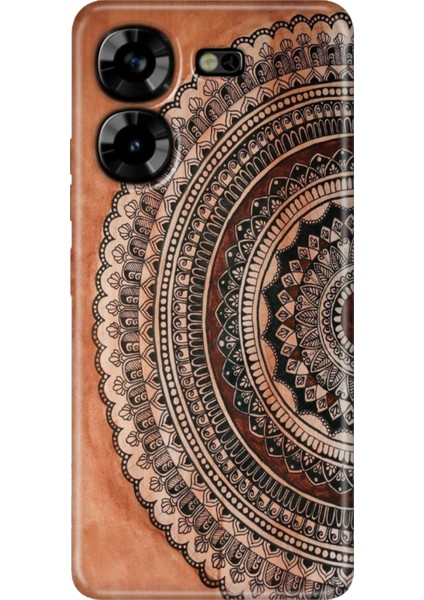 Tecno Pova 5 Kılıf Renkli Esnek Silikon Mat Max