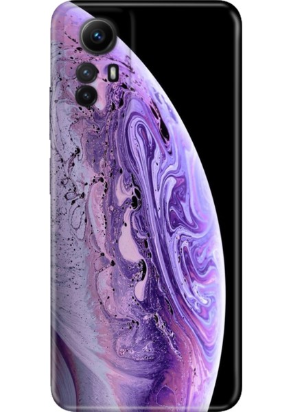 Xiaomi Redmi Note 12S Kılıf Desenli Ermer Silikon World