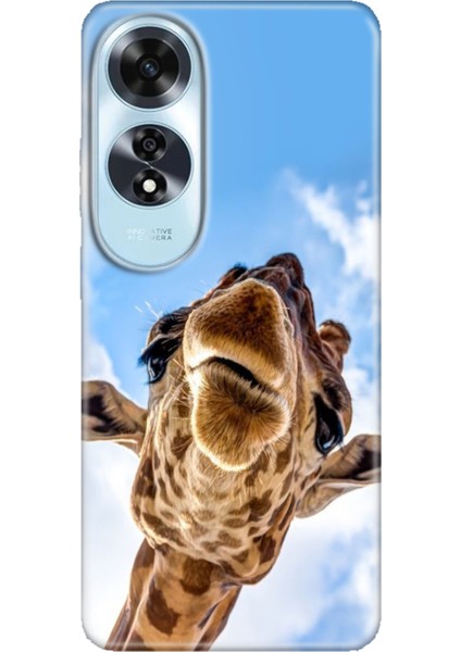 Oppo A60 Kılıf (CPH2631) Uyumlu Silikon Desenli Kalıplı Ermer Öpücük