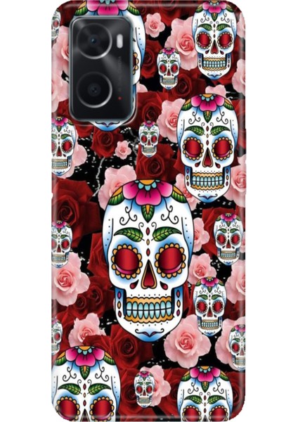 Oppo A76 Kılıf Silikon Tasarım Stok Kabile