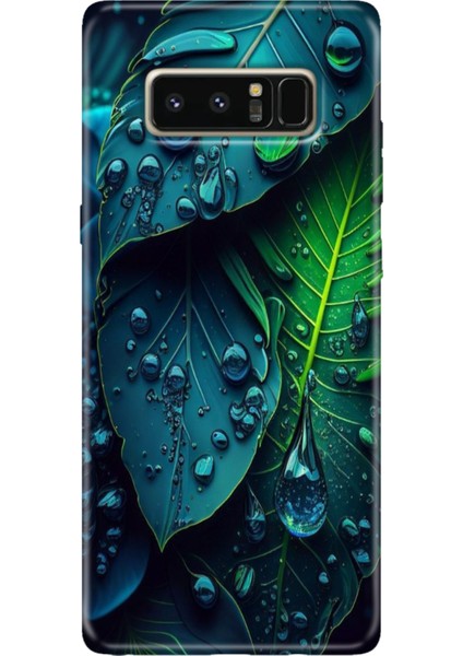 Samsung Galaxy Note 8 Kılıf Renkli Temalı Note8 Silikon Phuket