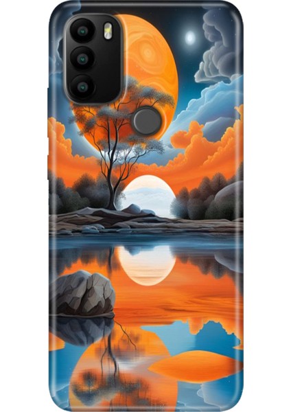 General Mobile Gm 21 Pro Kılıf Baskılı Esnek Silikon Kapak Afrika