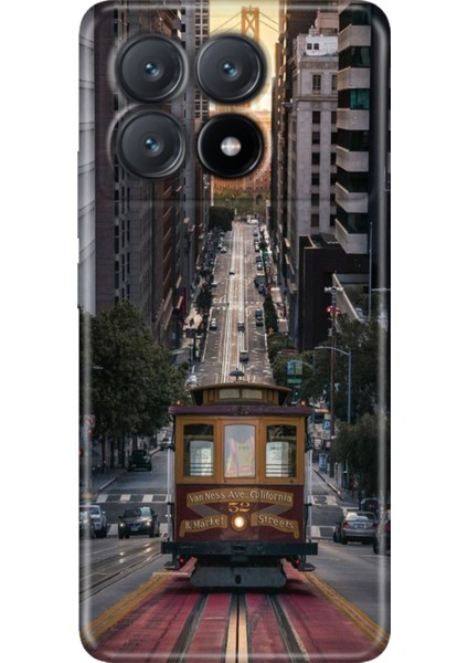 Xiaomi Poco X6 Pro Kılıf Renkli Esnek Silikon California