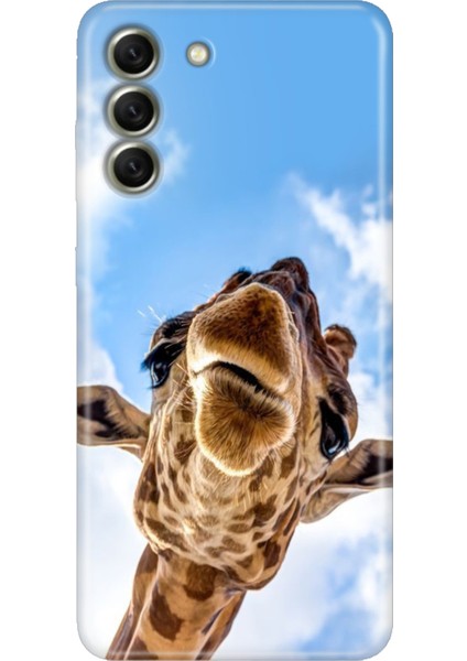 Samsung Galaxy S21 Fe Kılıf Desenli Kapak Renkli Tpu Uv Öpücük