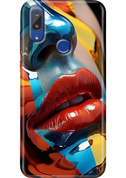 Vestel Venus E5 Kılıf Desenli Baskılı Hd Vestel E5 Silikon Makyaj