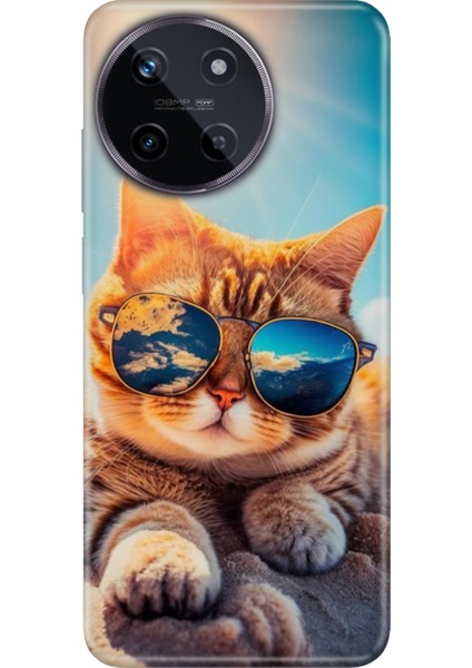 Realme 11 4g Kılıf Renkli Trendy Kapak Silikon Cat