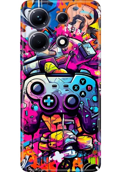 Infinix Note 30 Pro Kılıf 6.67" Desenli Baskılı Esnek Silikon Kapak Gamer