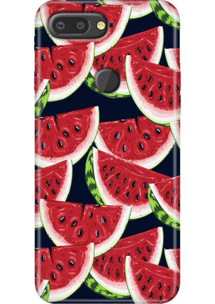 General Mobile Gm 9 Pro Kılıf Desenli Esnek Silikon Kapak Uv Karpuz