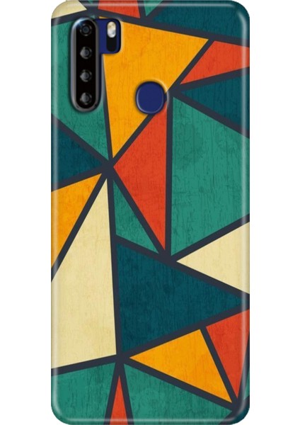 Reeder P13 Blue Max Kılıf Desenli Kapak Baskı Uv Wall