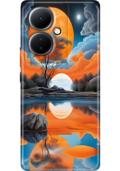 Vivo V29 Lite 5g Kılıf Desenli Silikon Kampanyalı Kapak Afrika