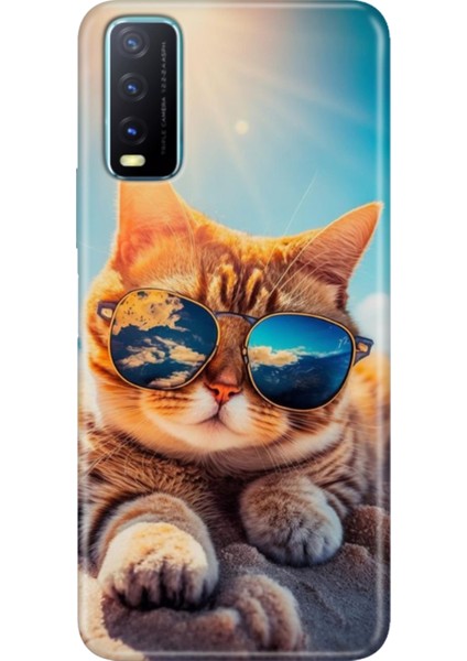 Vivo Y20 Y20S Y11S Uyumlu Kapak Kılıf Desenli Kapak Renkli Tpu Uv Cat