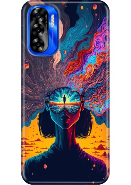 Reeder P13 Blue 2022 Kılıf Trendi Cover Silikon Cover Girdap