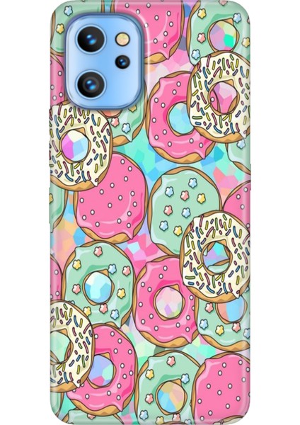 Reeder S19 Max Pro Kılıf Silikon Tema Baskı Uv Donut