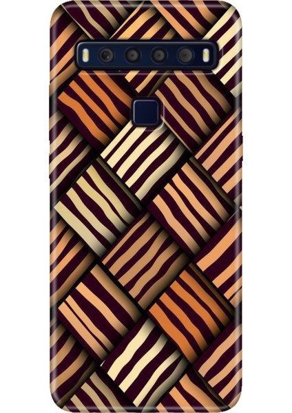 Tcl 10L Kılıf Baskılı 6.53" Silikon Renkli Resimli Arka Kapak Leo