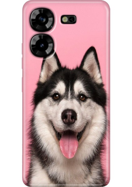 Tecno Pova 5 Kılıf Renkli Esnek Silikon Hasky