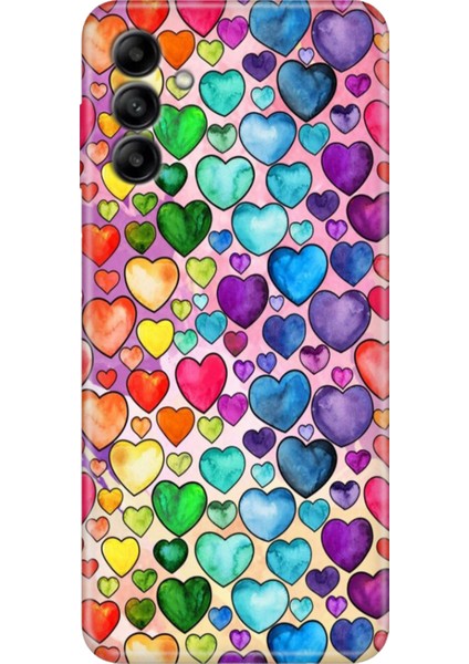 Samsung Galaxy M34 Uyumlu Kılıf Tasarım Kaliteli Kapak Kalp Çizim