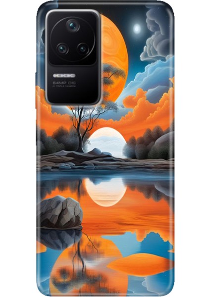 Xiaomi Poco F4 Kılıf Desenli Kapak Renkli Ermer Afrika