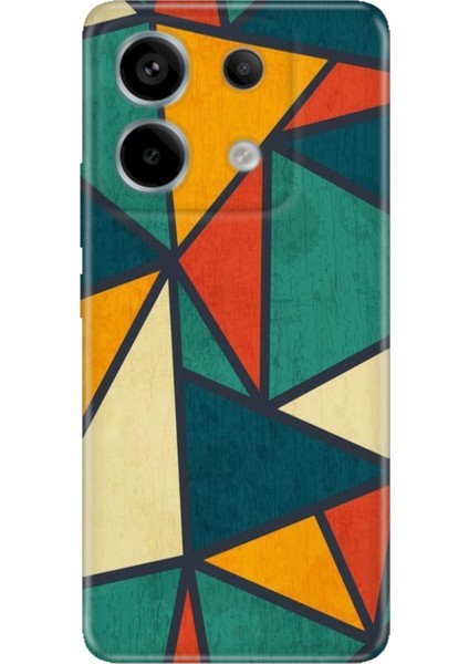 Redmi Note 13 Pro 5g / Poco X6 Kılıf Renkli Esnek Silikon Wall