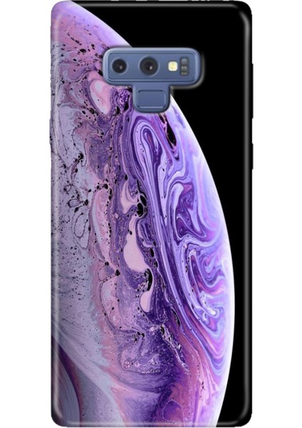 Samsung Galaxy Note 9 Kılıf Renkli Esnek Silikon World