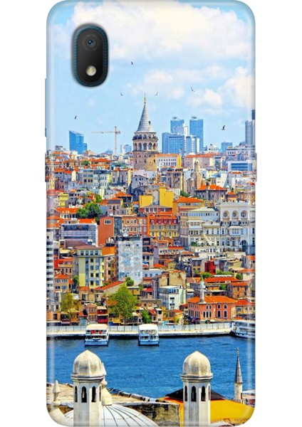 Tcl L7 Kılıf Desenli Silikon Renkli Phone Case Istanbul