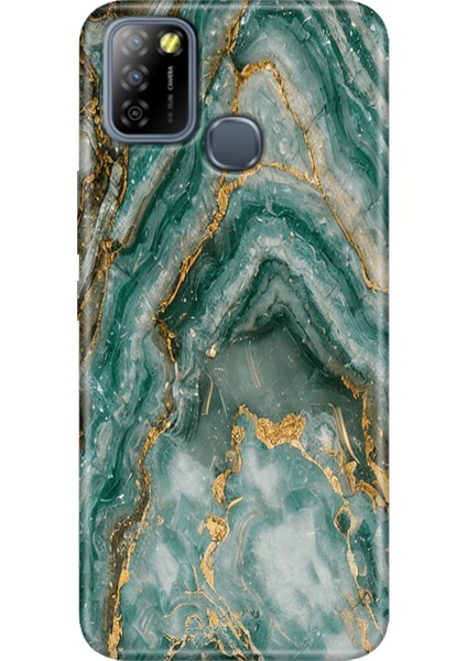 Infinix Smart 5 Uyumlu Kılıf Renkli Smart 5 Silikon Granit